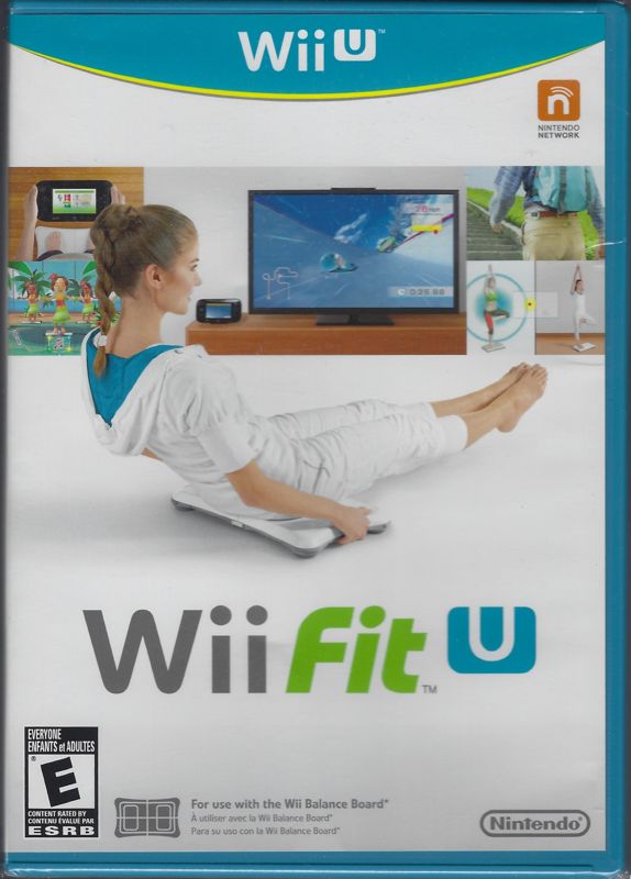 Wii Fit U (game only) box art for Wii U